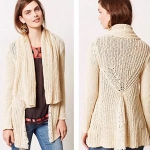 Anthropologie Knitted & Knotted Siretta Cardigan